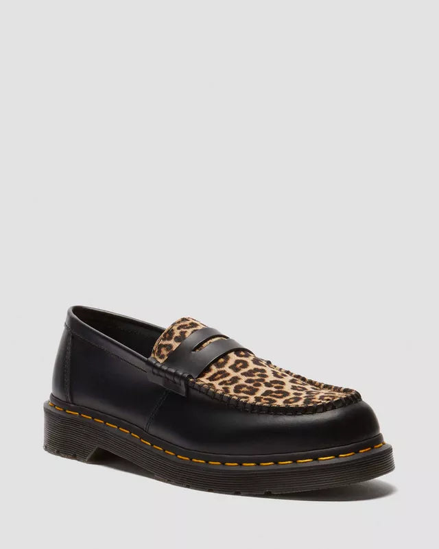 Dr. Martens Penton Smooth Leather Loafer Leopard Print