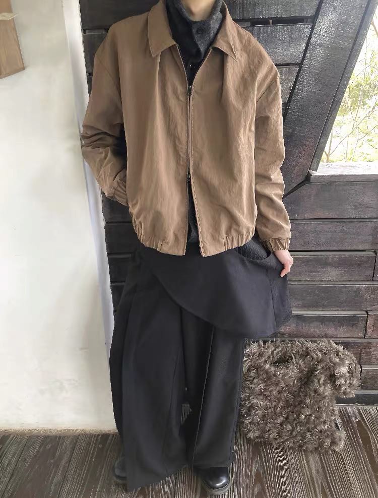 JCAESAR ORGAN PANTS 風琴褶圍兜長褲