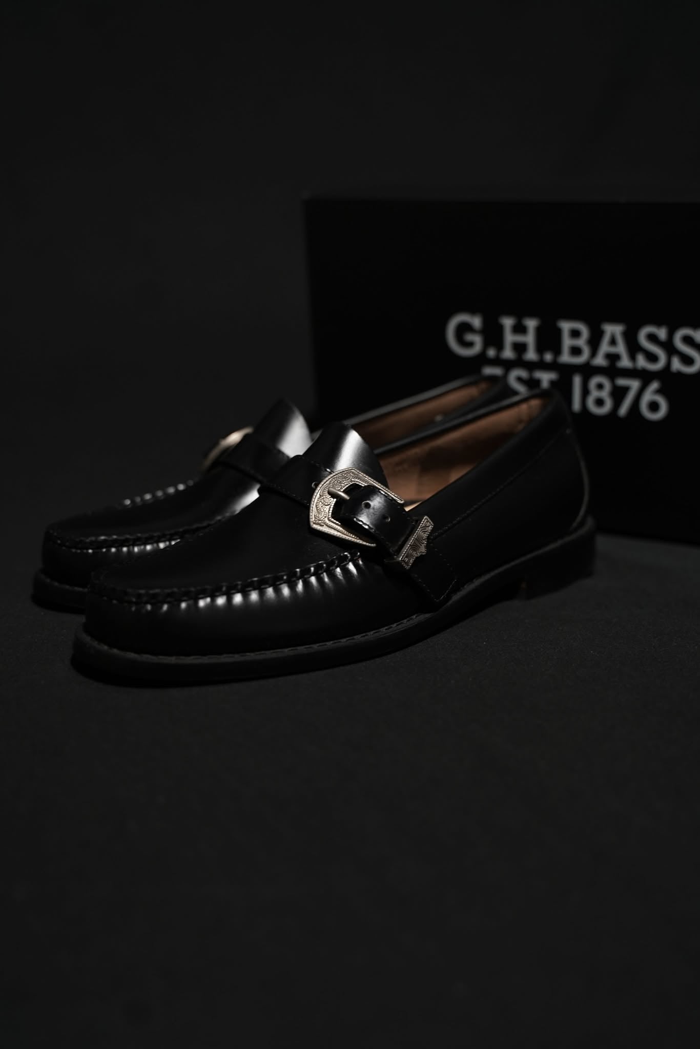 GHBass Weejuns Marion Buckle Loafers