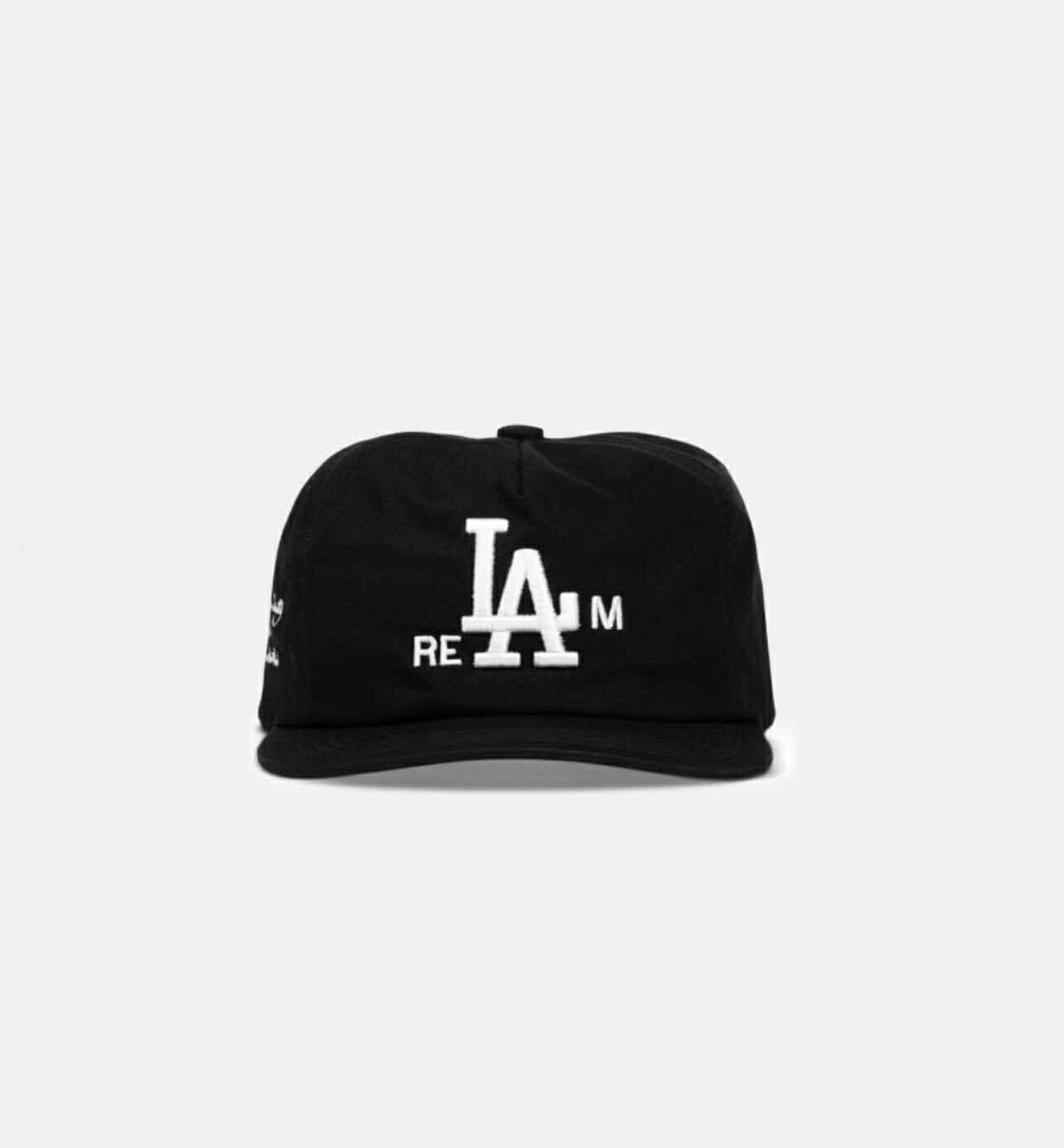 REALM OF – RE'LA'M Unconstructed Vintage Cap (Black)