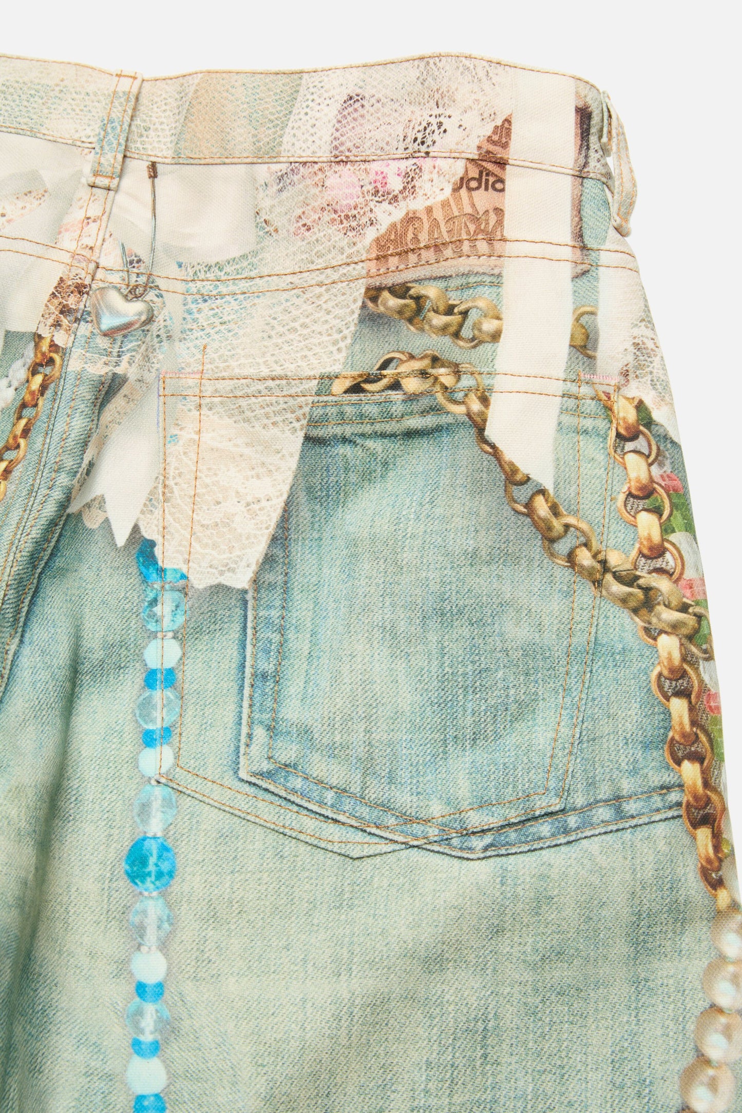 Acne Studios 1981 Baggy Trompe L’oeil Jeans