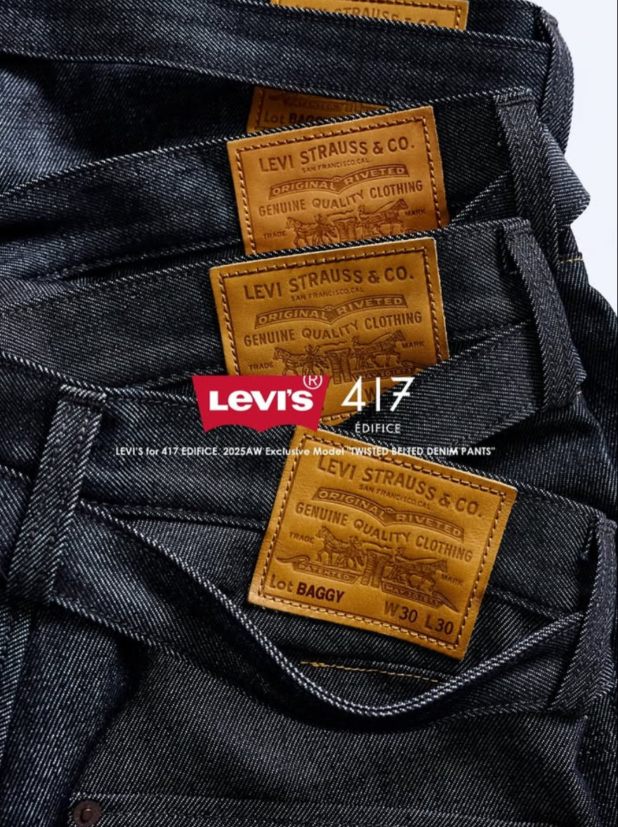 LEVI'S® × 417 EDIFICE Special Edition TWISTED BELTED