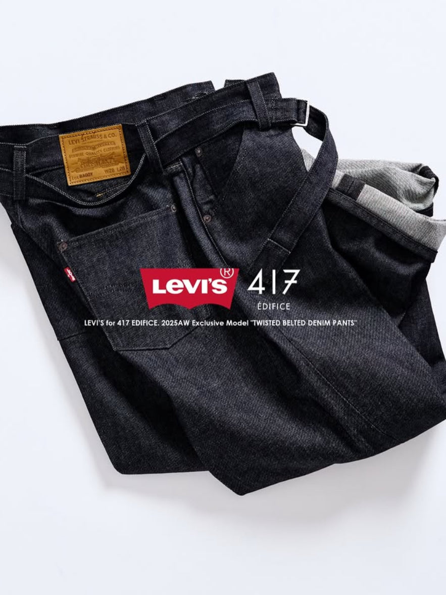 LEVI'S® × 417 EDIFICE Special Edition TWISTED BELTED