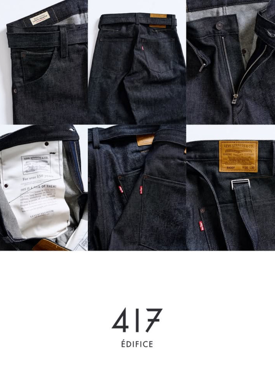 LEVI'S® × 417 EDIFICE Special Edition TWISTED BELTED