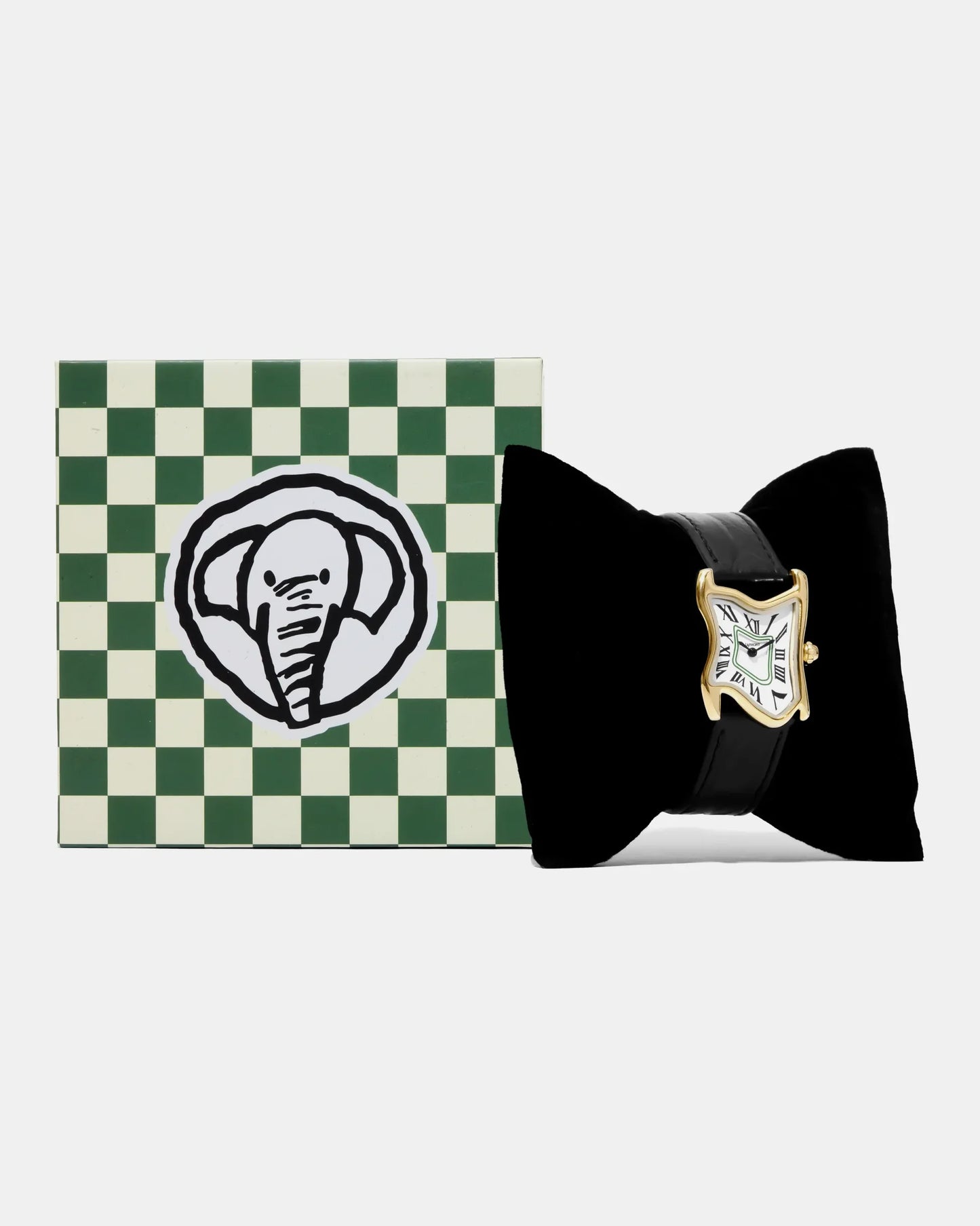 Laphont Square Melting Watch Large Gold