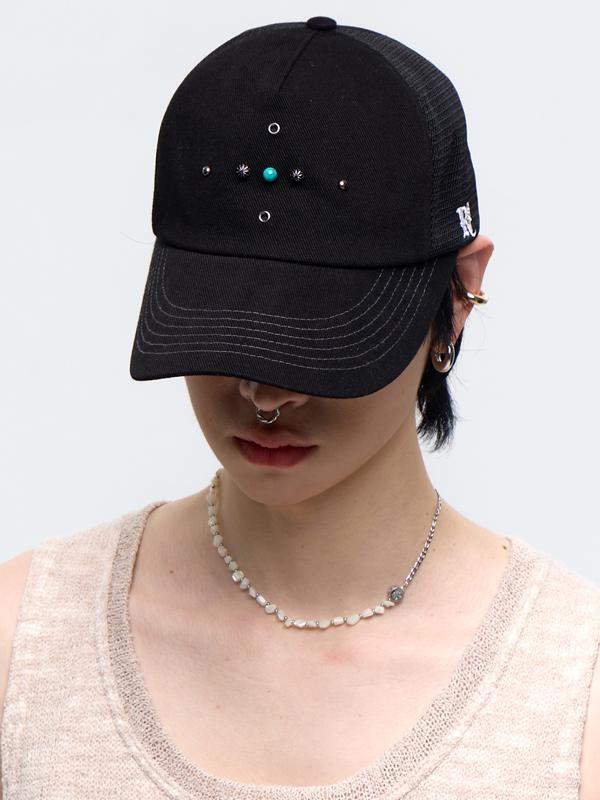 RSSC WESTERN RIVET MESH CAP
