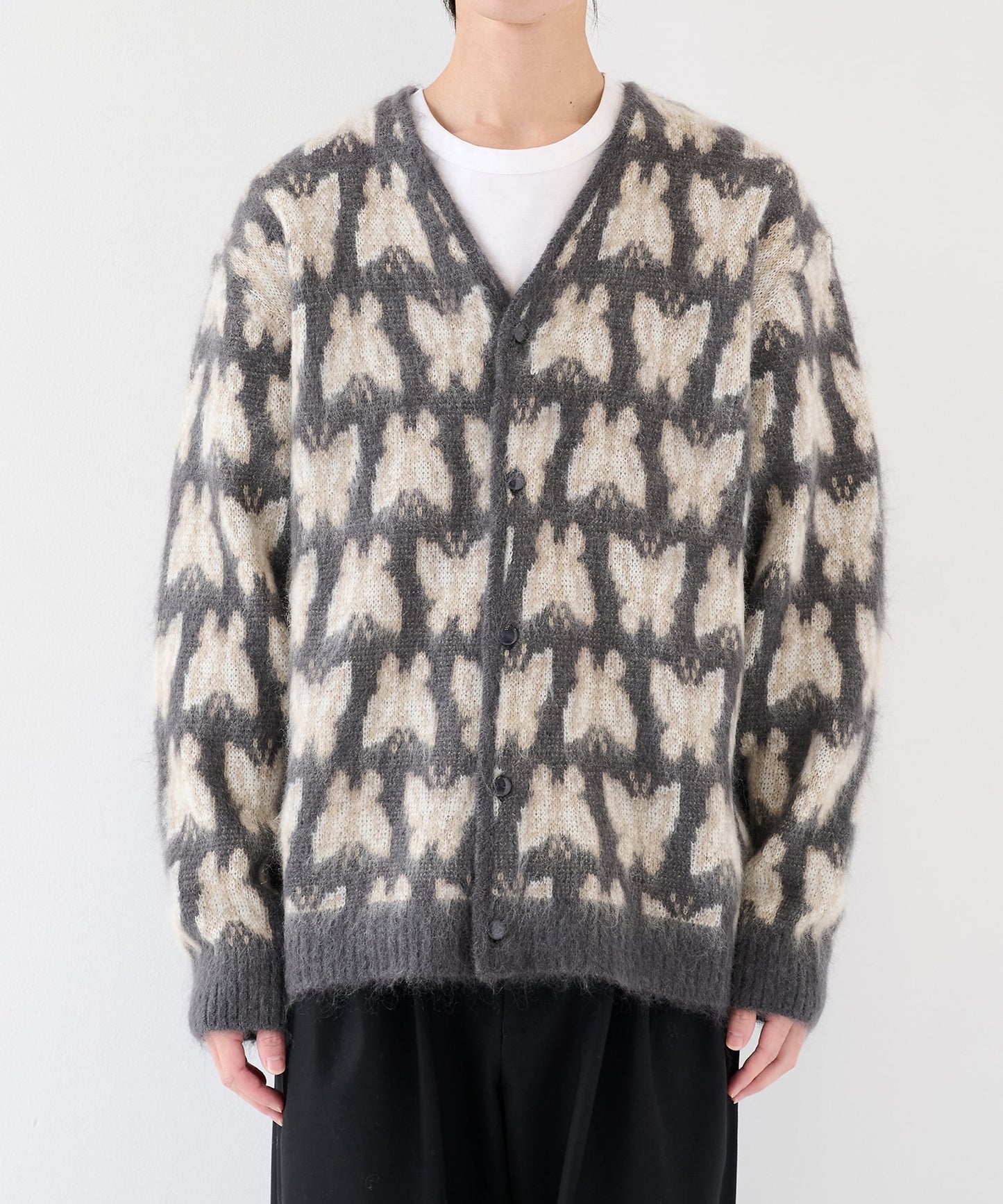 NEEDLES 別注 Mohair Cardigan - Many Papillon
