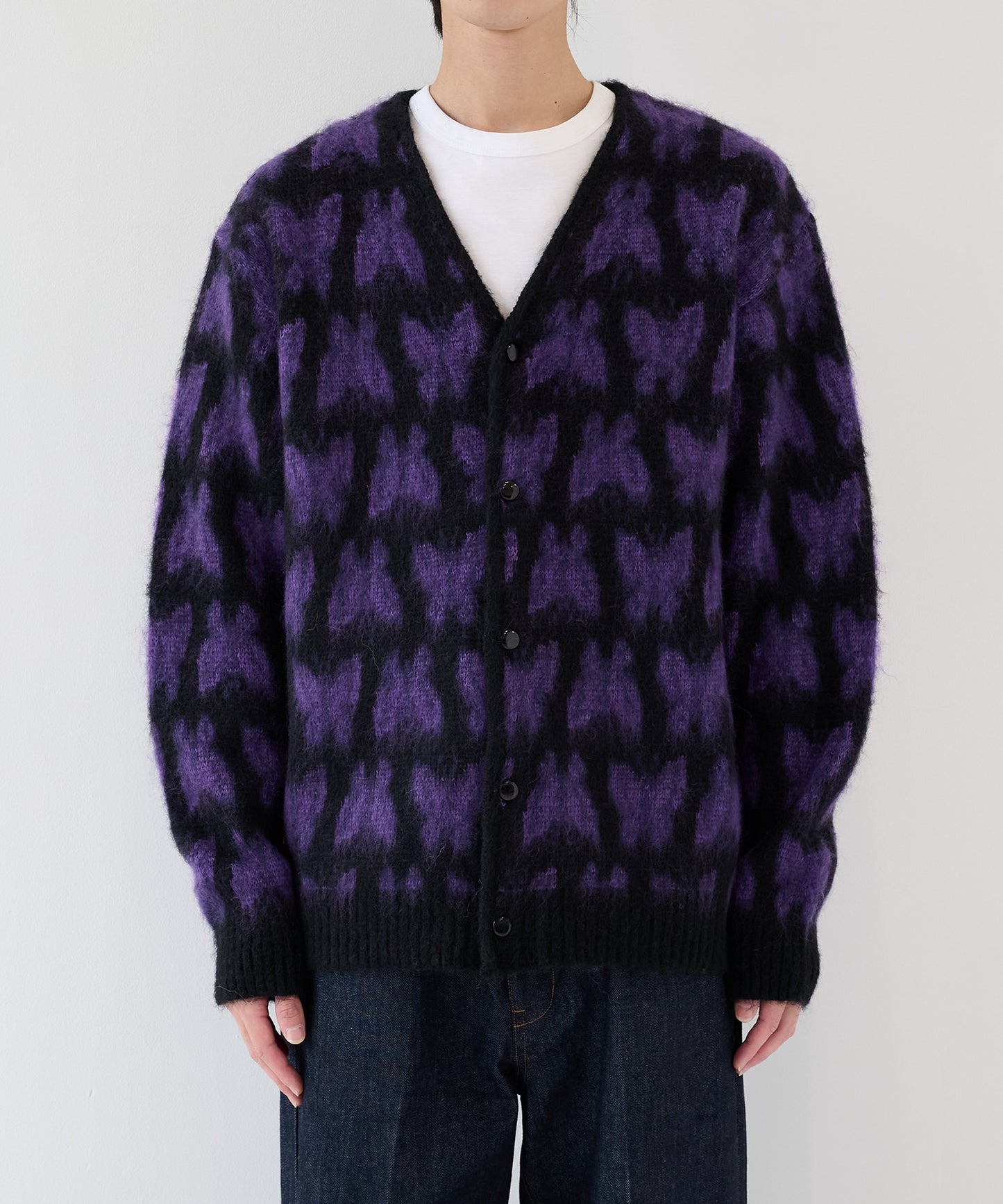 NEEDLES 別注 Mohair Cardigan - Many Papillon