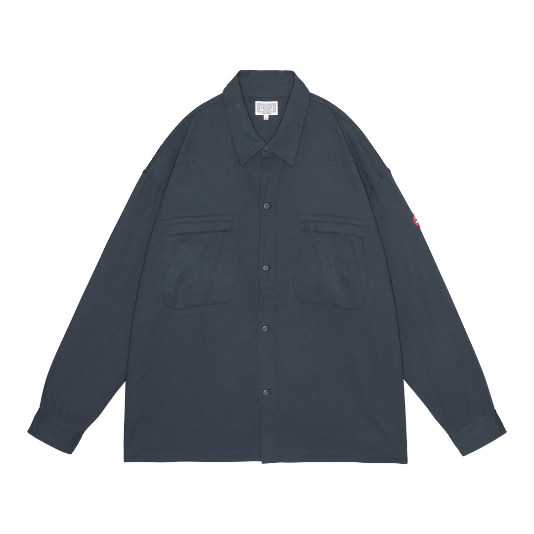 C.E SOFT COTTON CASUAL SHIRT CHARCOAL
