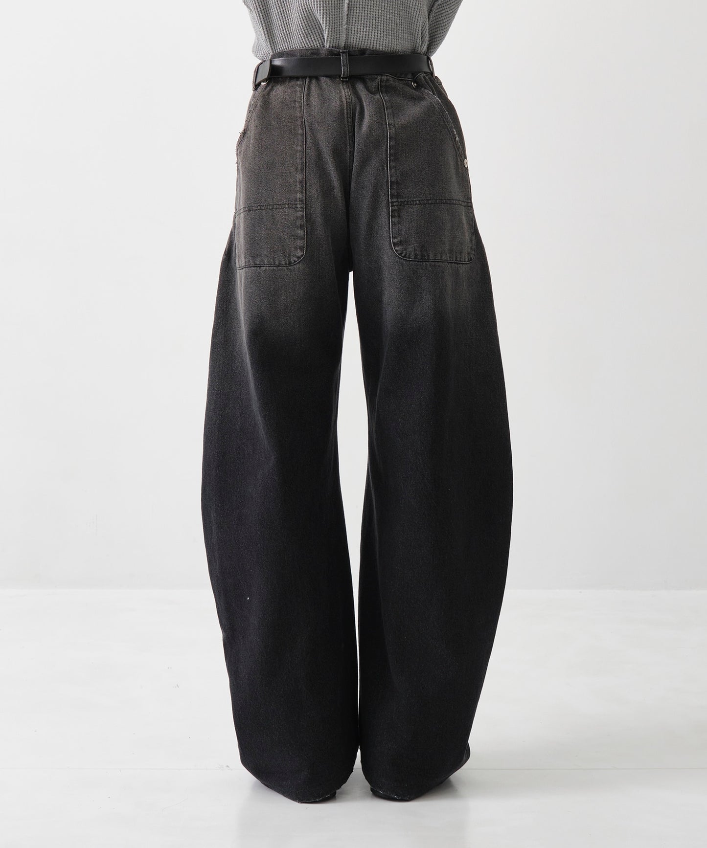 CONZ DARK WASH CURVE DENIM