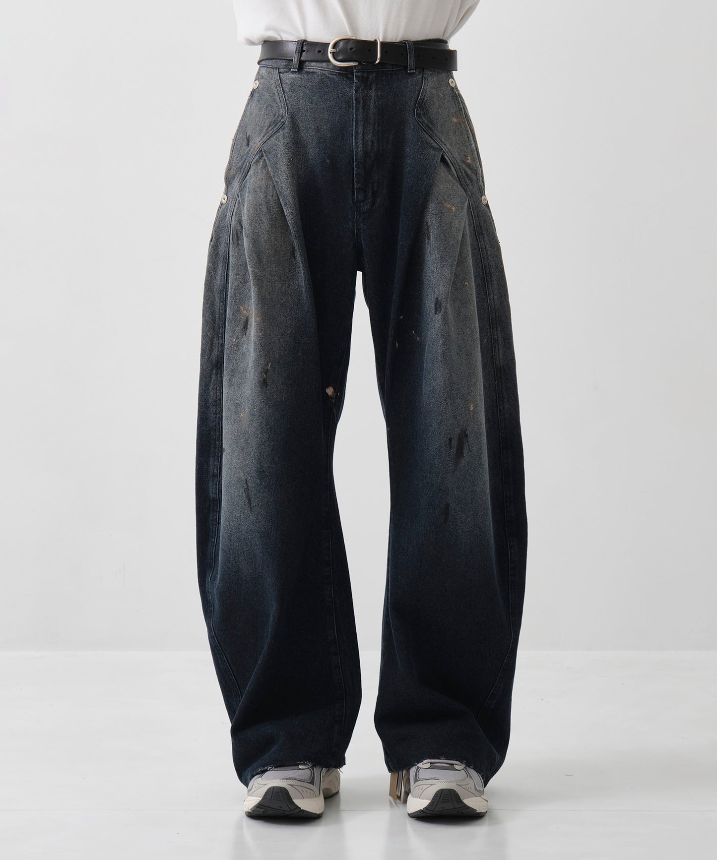 CONZ DARK WASH CURVE DENIM