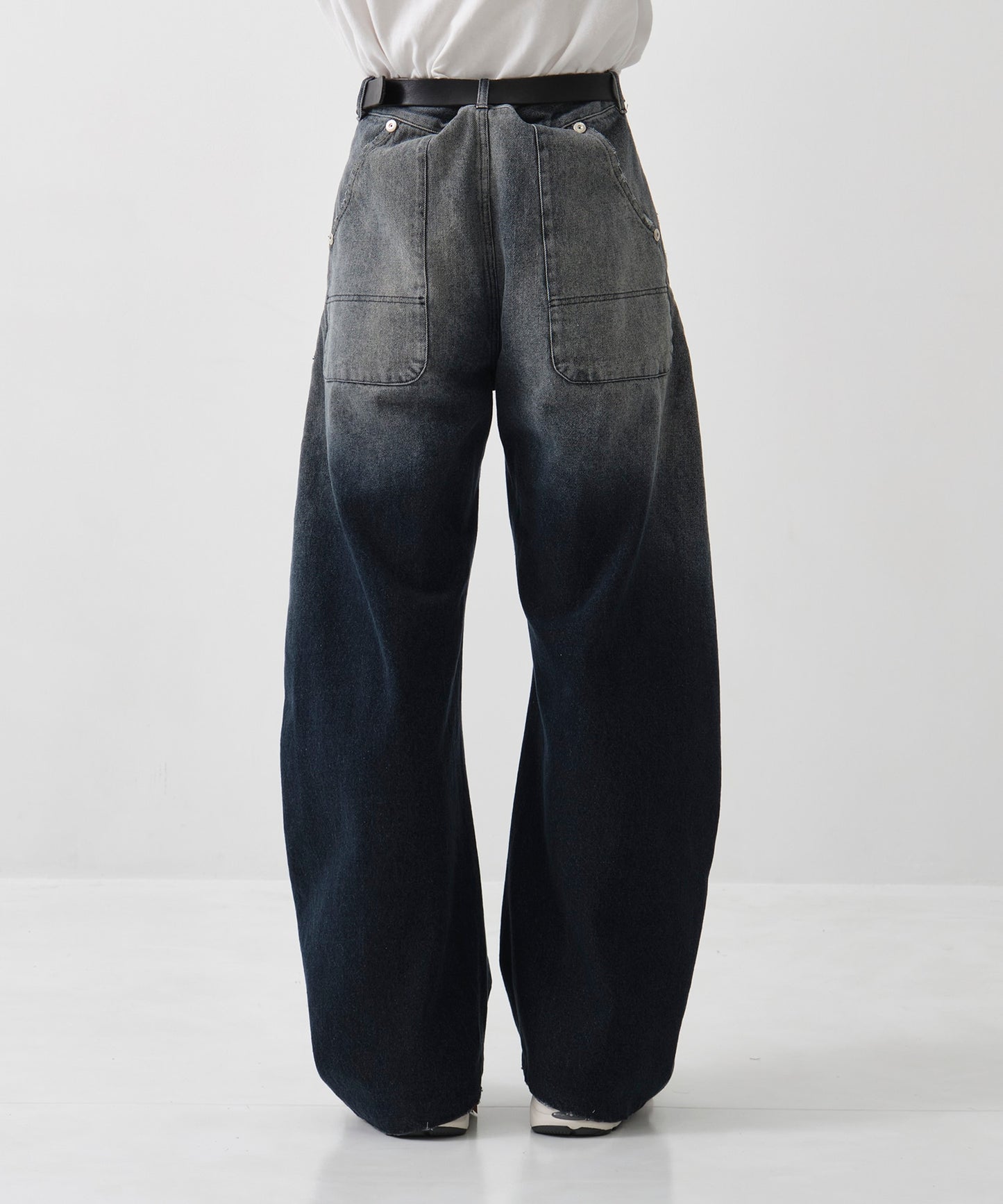 CONZ DARK WASH CURVE DENIM