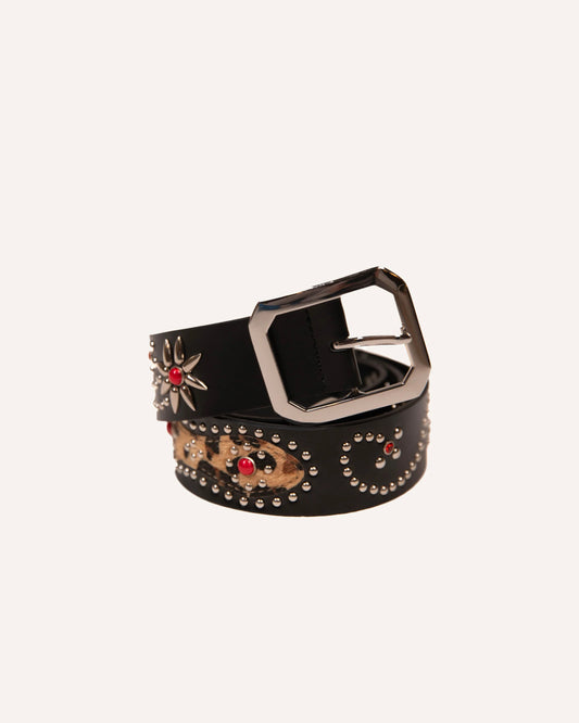 Colt mcr Leopard Rhinestone Belt 現貨