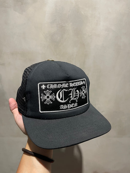 Chrome Hearts Aspen Exclusive Trucker Hat Black
