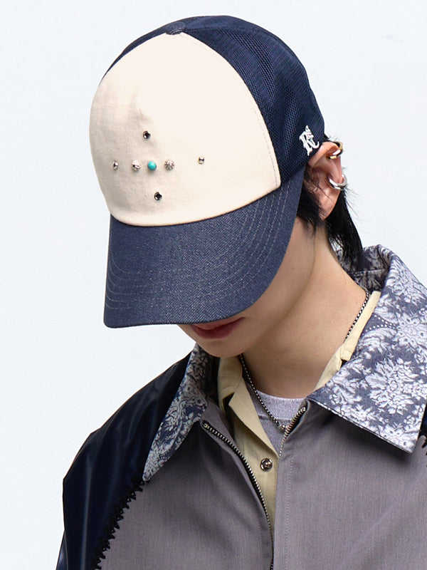 RSSC WESTERN RIVET MESH CAP