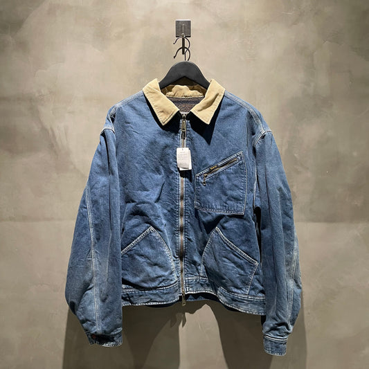 Kapital 11.5oz Denim Reversible Zip-Up Work Jacket