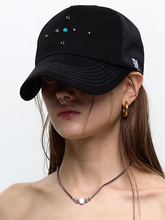 RSSC WESTERN RIVET MESH CAP