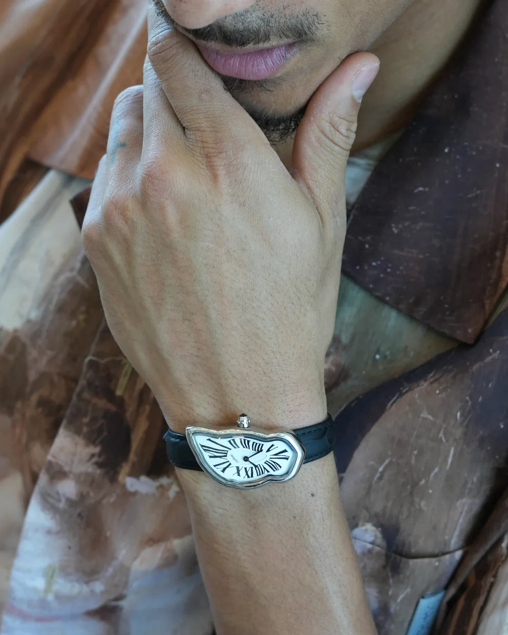 "Pre-Order" Laphont Melting Watch Large Silver