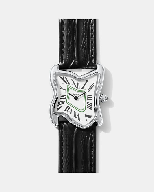 "Pre-Order" Laphont Square Melting Watch Large Silver