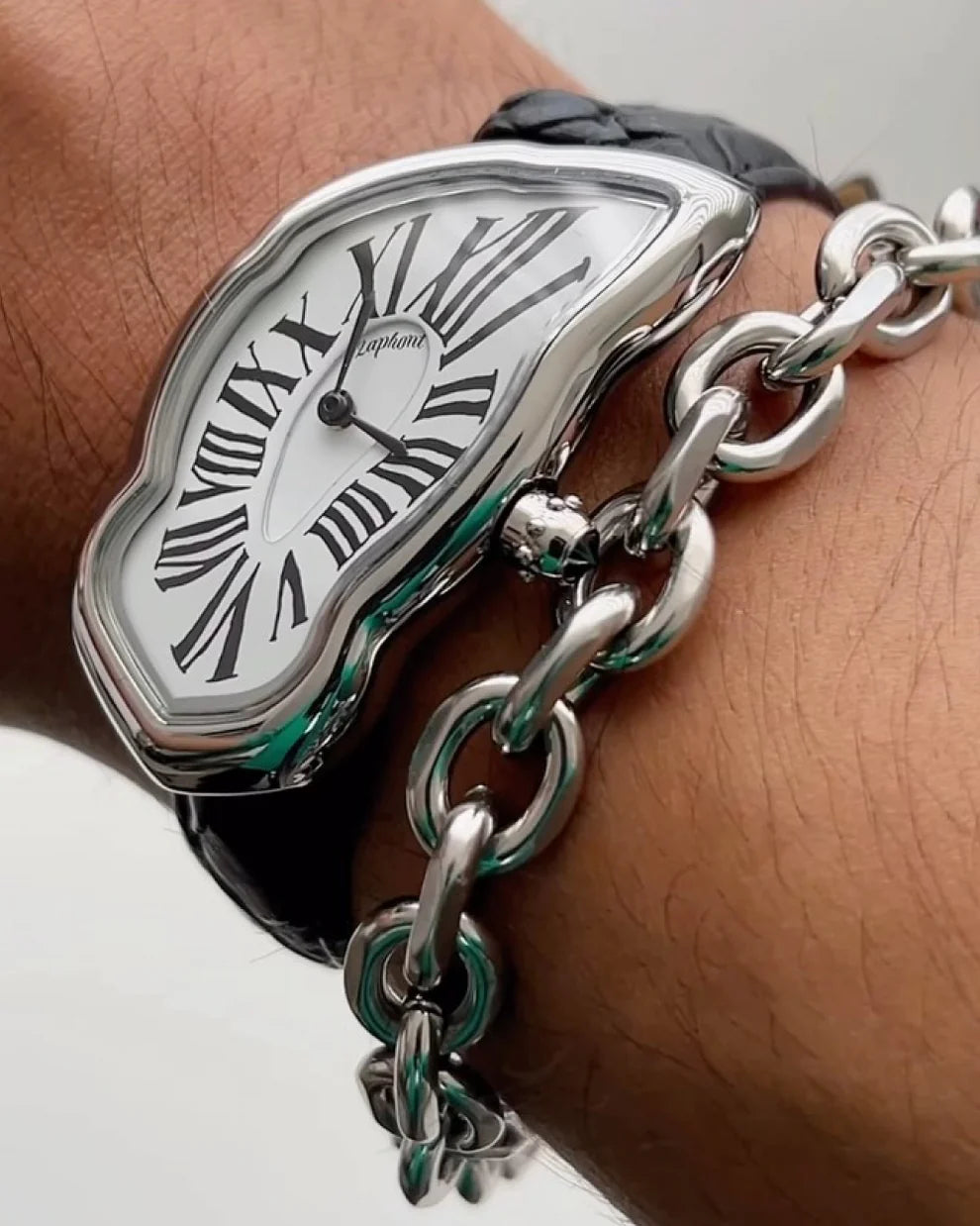 "Pre-Order" Laphont Melting Watch Small Silver