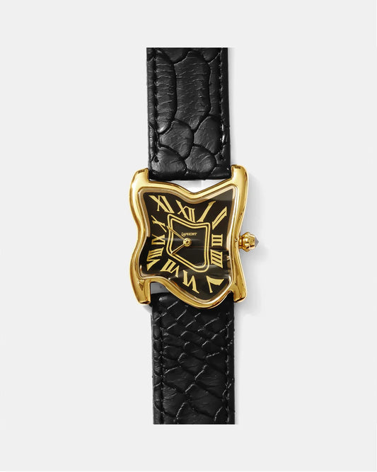"Pre-Order" Laphont Square Melting Watch Large Gold