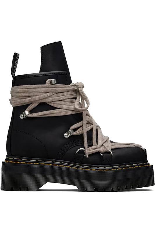 Rick Owens x Dr. Martens Edition 1460 Quad Sole Megalace Boots