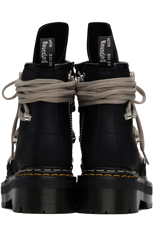 Rick Owens x Dr. Martens Edition 1460 Quad Sole Megalace Boots